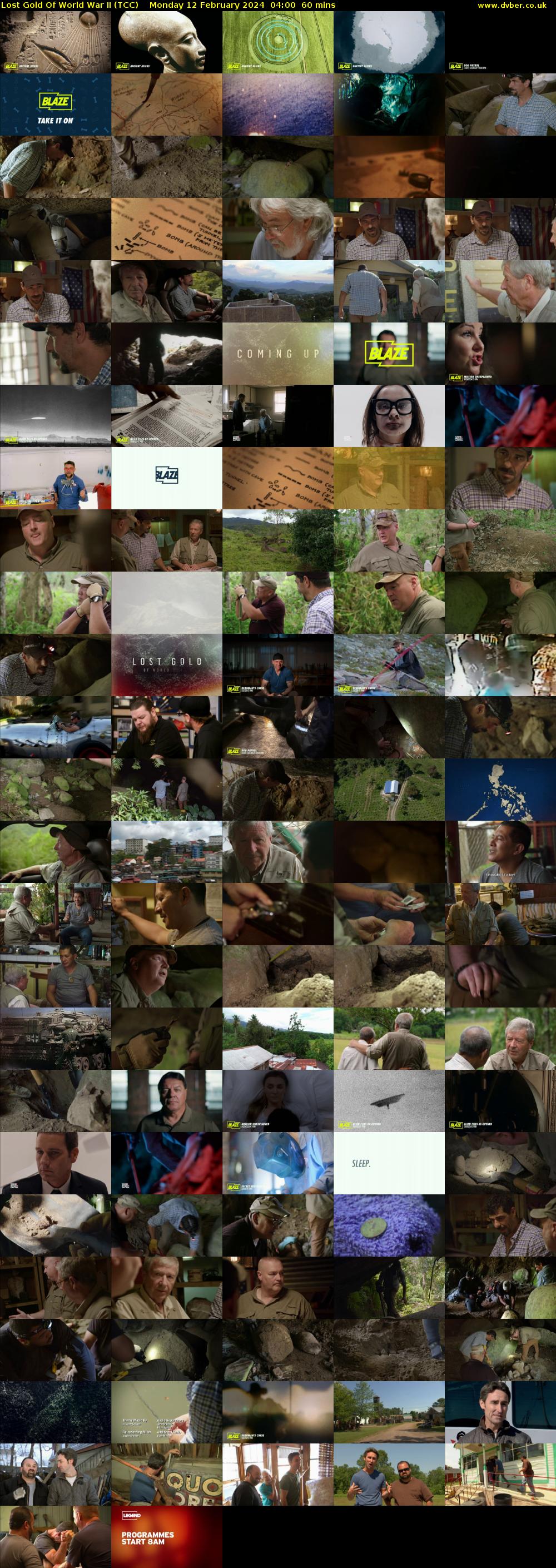 Lost Gold Of World War II (TCC) Monday 12 February 2024 04:00 - 05:00