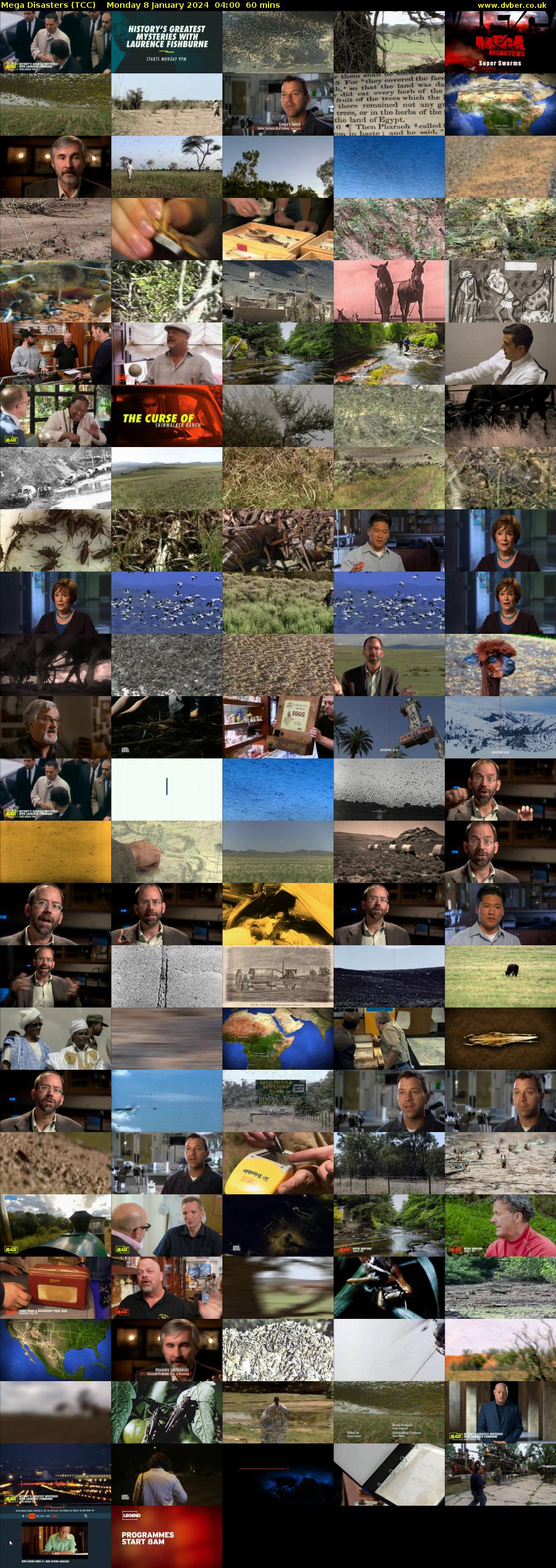 Mega Disasters (TCC) Monday 8 January 2024 04:00 - 05:00