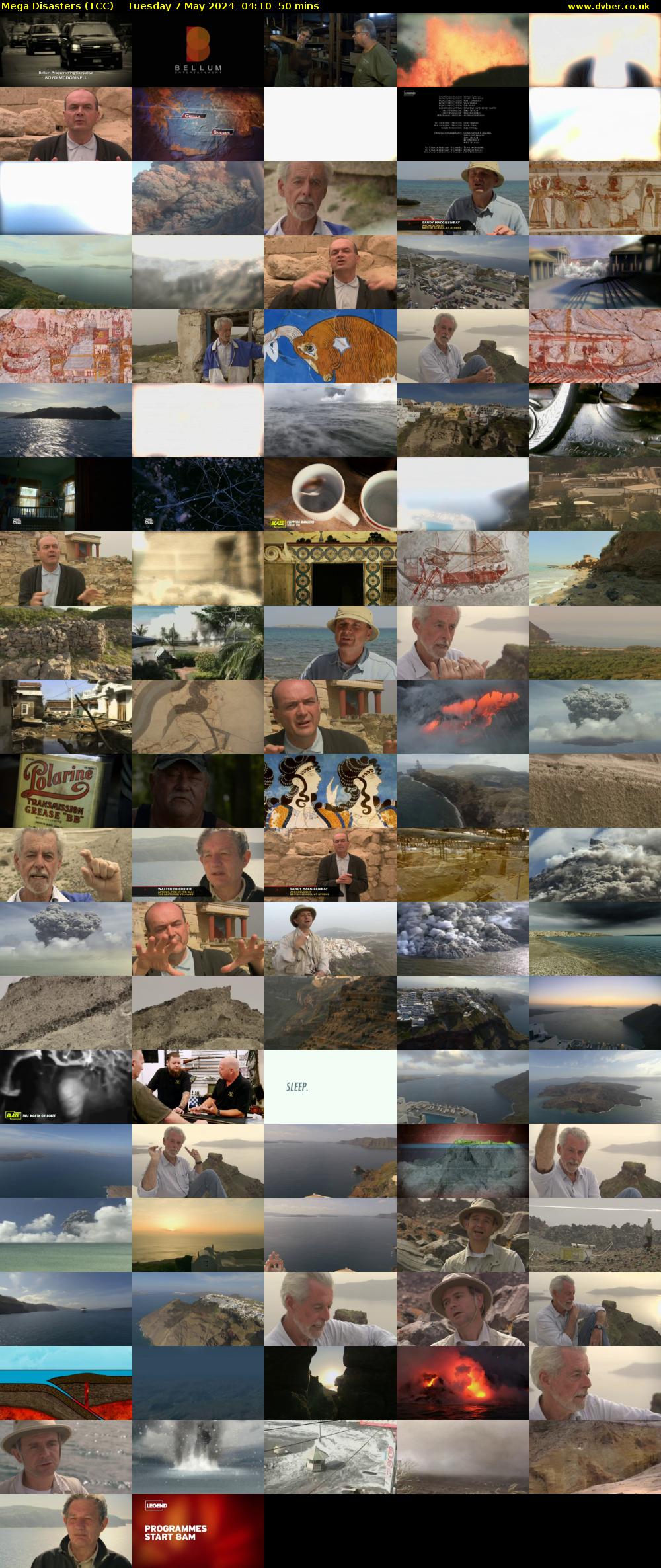 Mega Disasters (TCC) Tuesday 7 May 2024 04:10 - 05:00