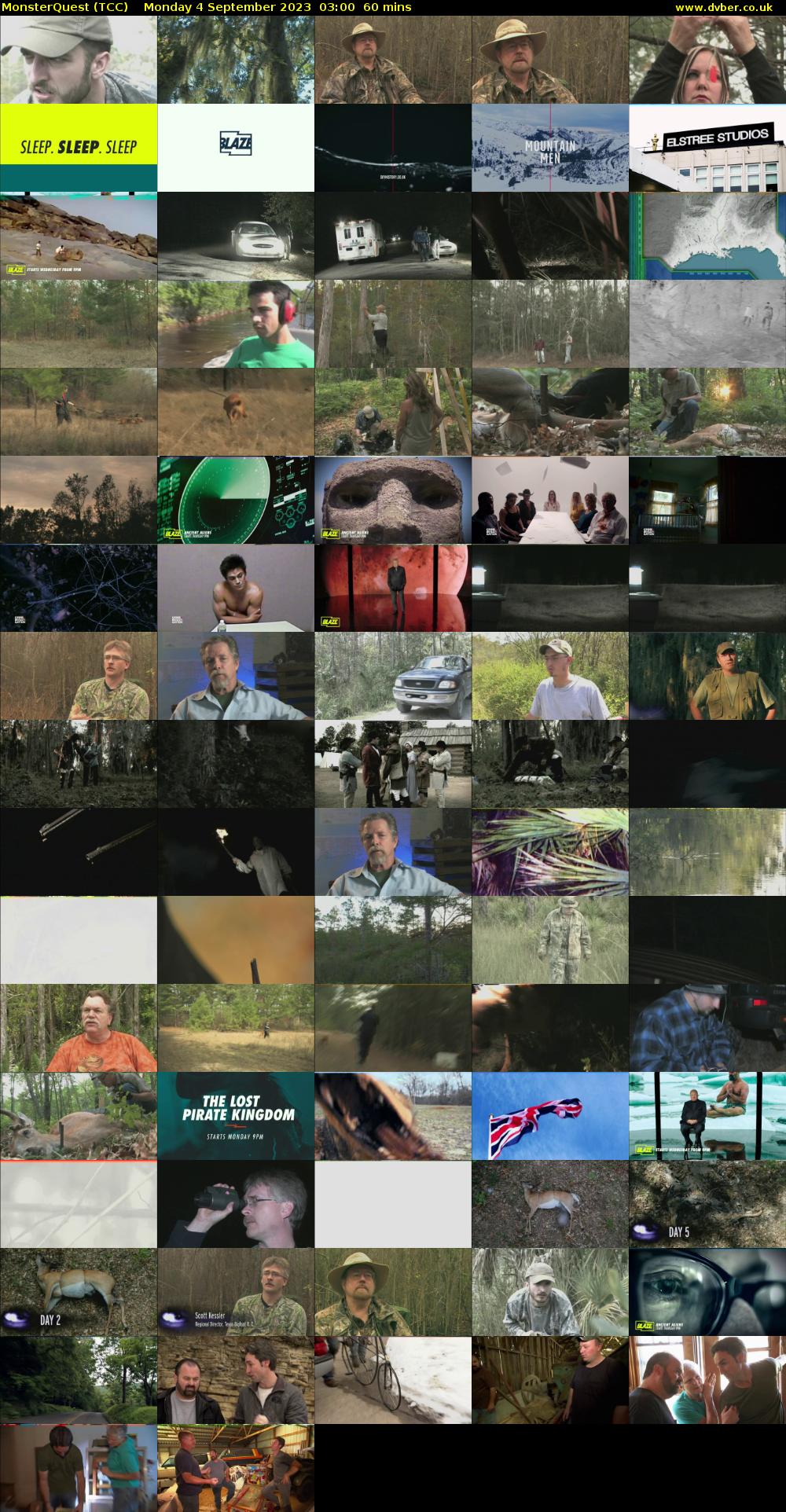 MonsterQuest (TCC) Monday 4 September 2023 03:00 - 04:00