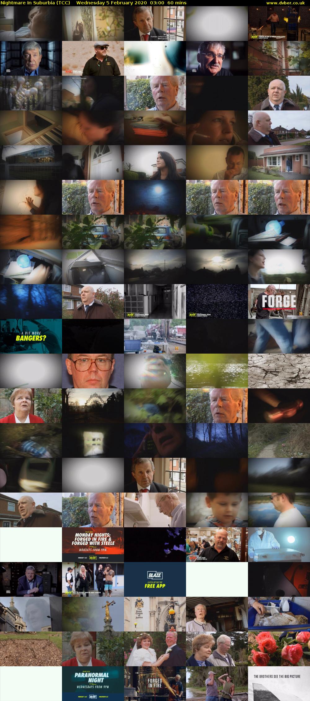 Nightmare In Suburbia (TCC) Wednesday 5 February 2020 03:00 - 04:00