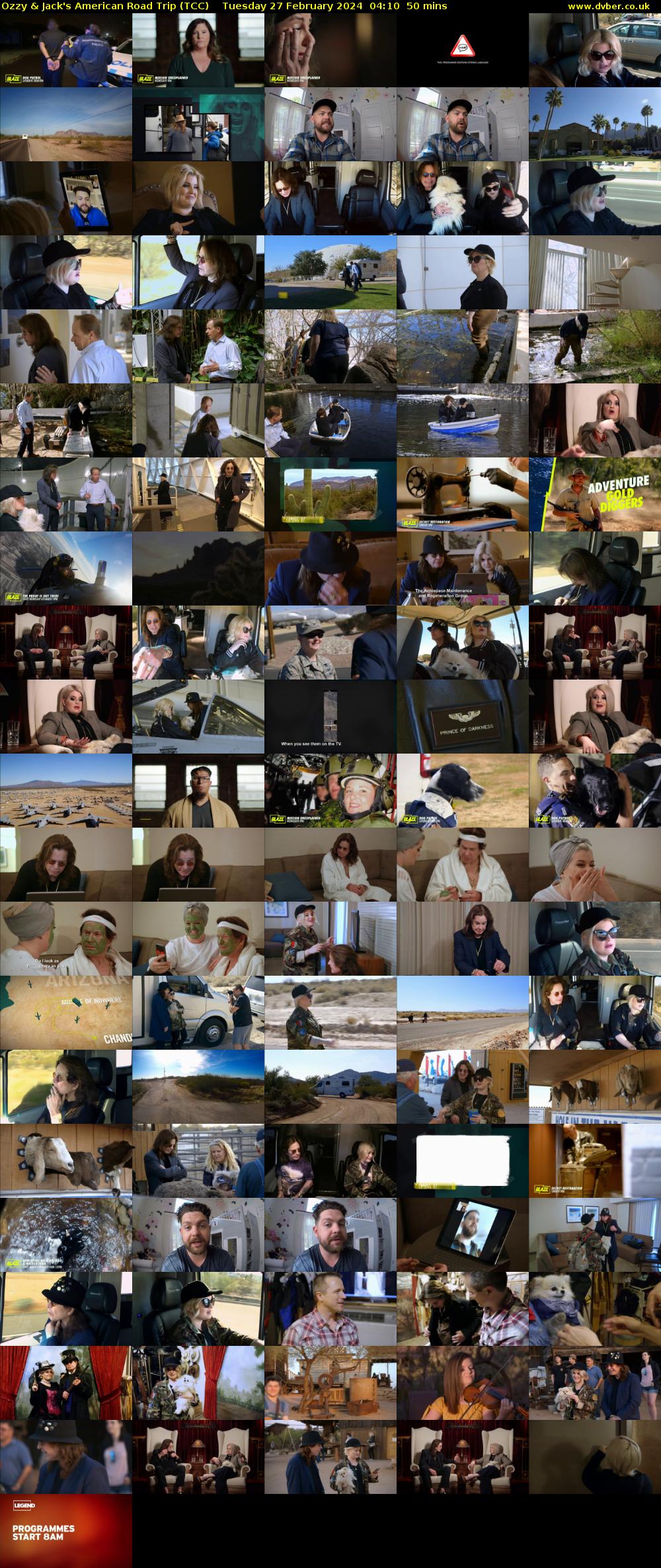 Ozzy & Jack's American Road Trip (TCC) Tuesday 27 February 2024 04:10 - 05:00