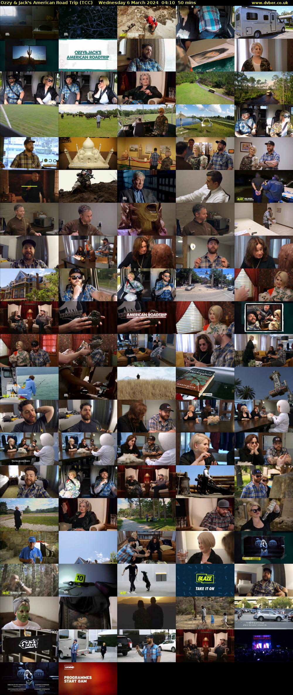 Ozzy & Jack's American Road Trip (TCC) Wednesday 6 March 2024 04:10 - 05:00
