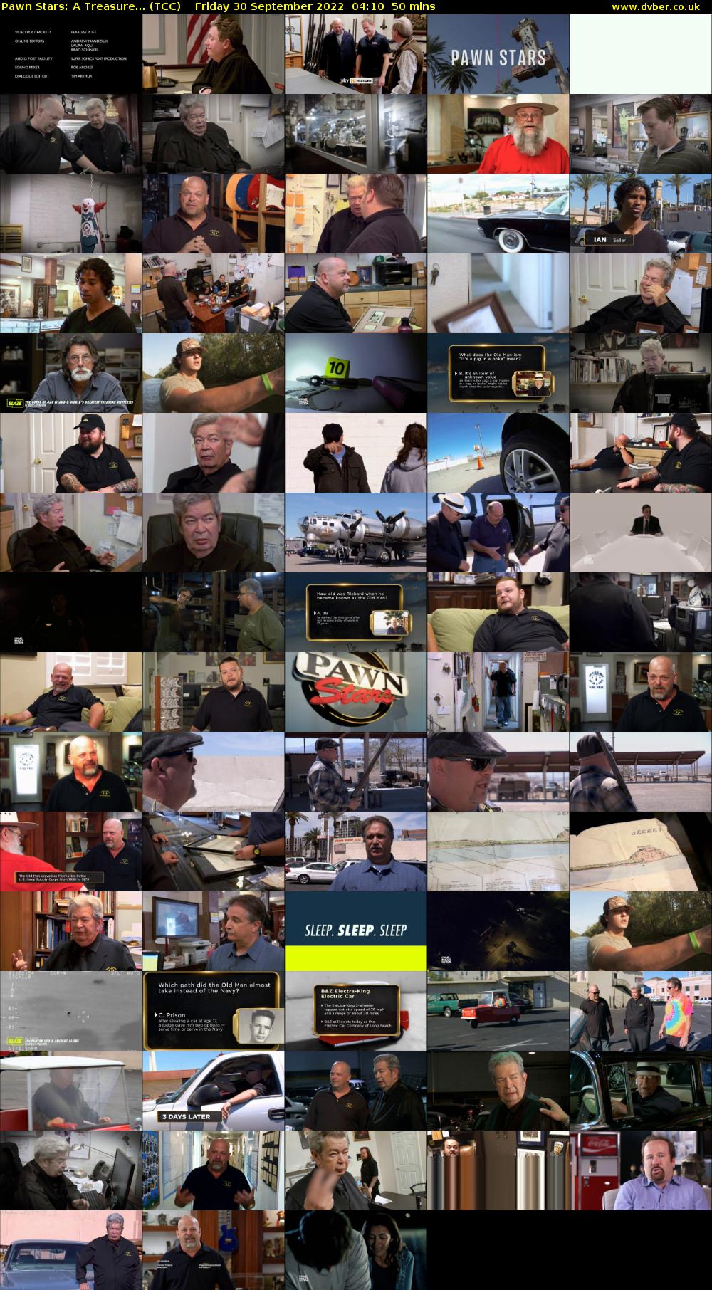 Pawn Stars: A Treasure... (TCC) Friday 30 September 2022 04:10 - 05:00