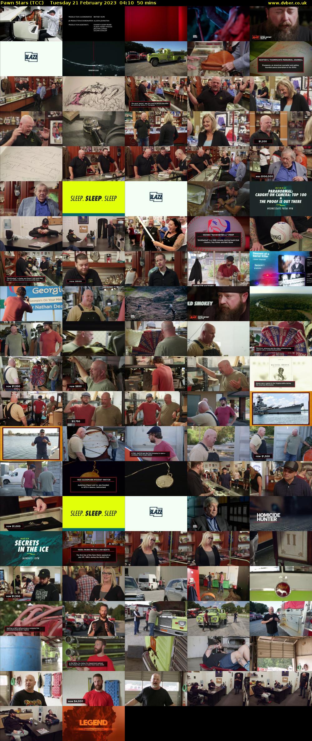 Pawn Stars (TCC) Tuesday 21 February 2023 04:10 - 05:00