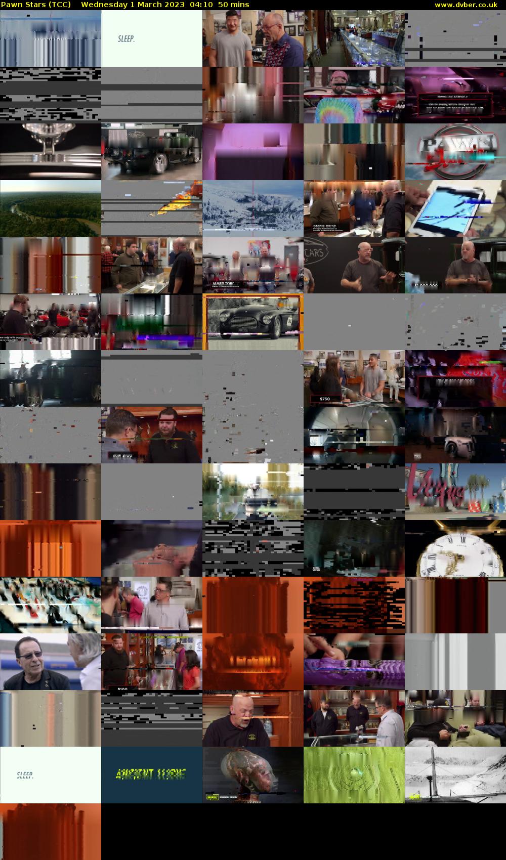 Pawn Stars (TCC) Wednesday 1 March 2023 04:10 - 05:00
