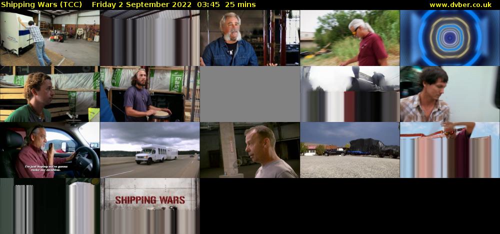 Shipping Wars (TCC) Friday 2 September 2022 03:45 - 04:10