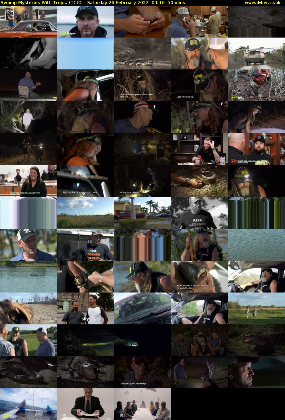 Swamp Mysteries With Troy... (TCC) Saturday 26 February 2022 04:10 - 05:00