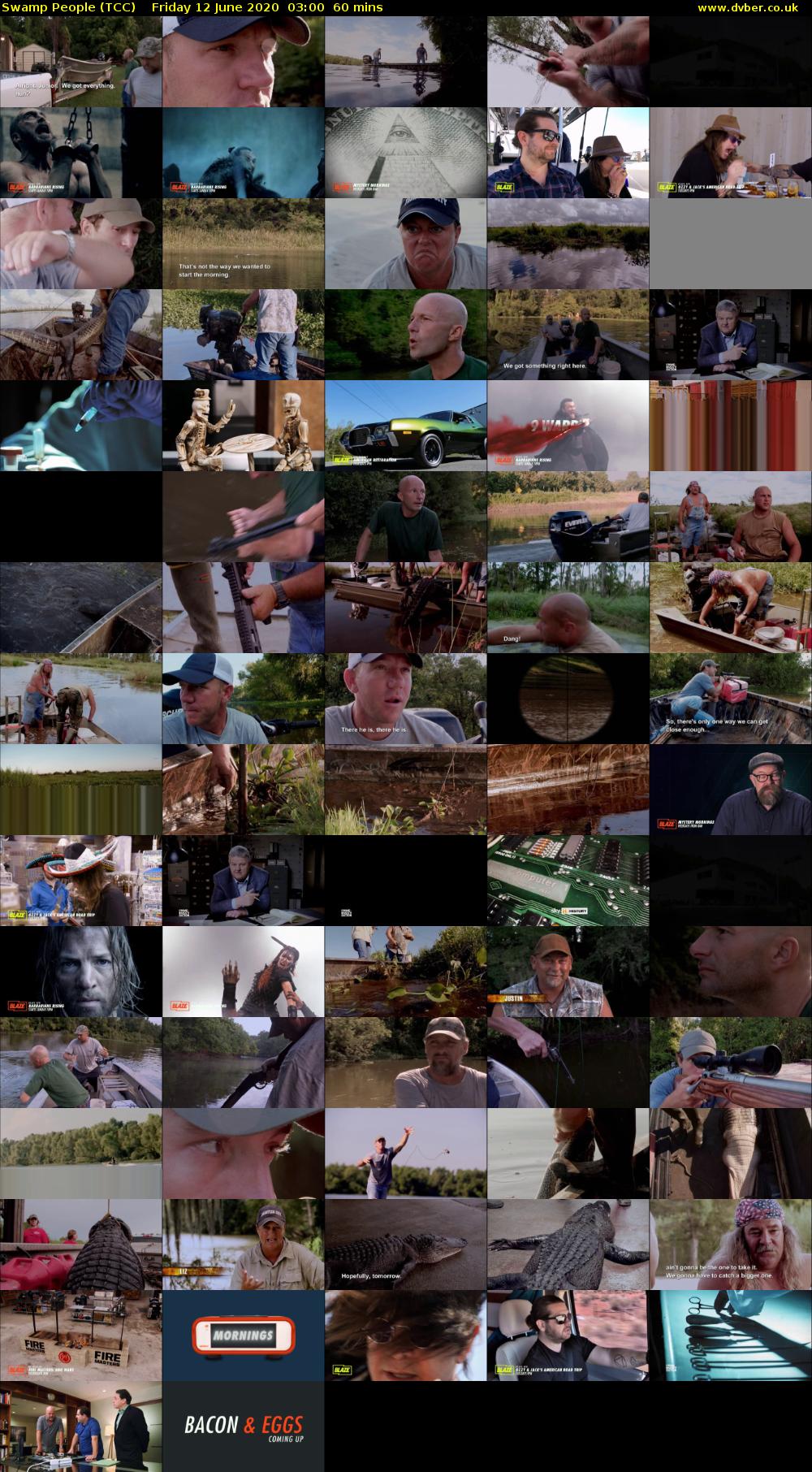 Swamp People (TCC) Friday 12 June 2020 03:00 - 04:00
