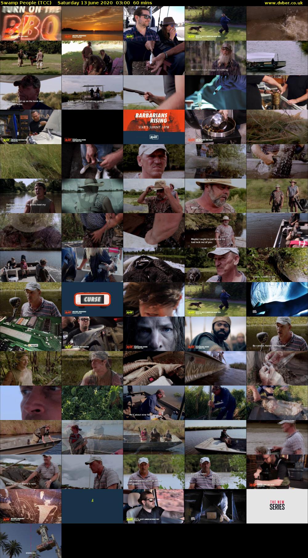 Swamp People (TCC) Saturday 13 June 2020 03:00 - 04:00