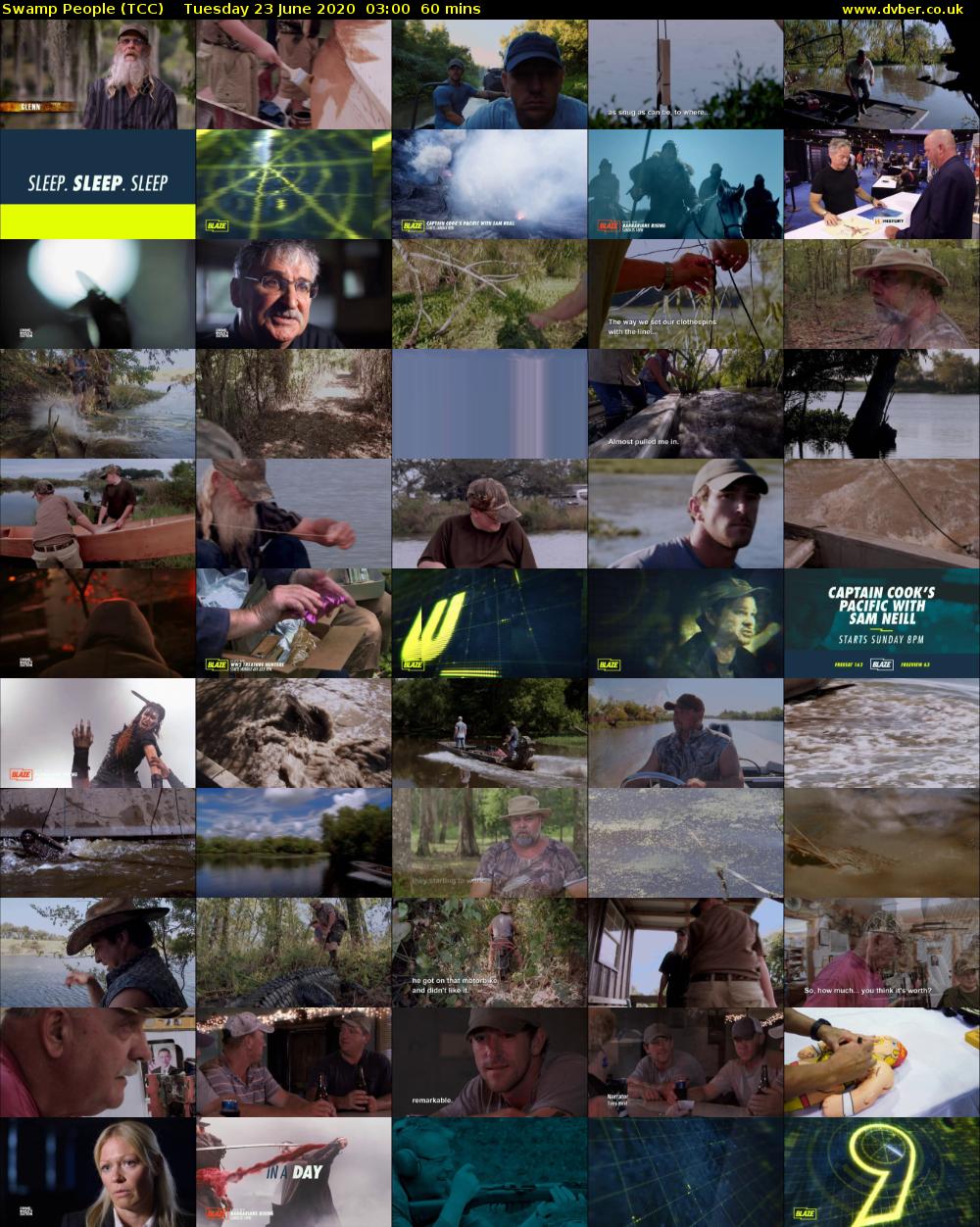 Swamp People (TCC) Tuesday 23 June 2020 03:00 - 04:00
