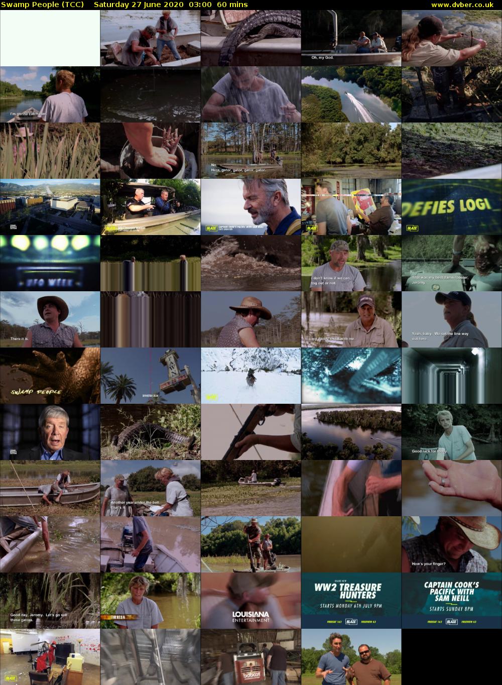 Swamp People (TCC) Saturday 27 June 2020 03:00 - 04:00