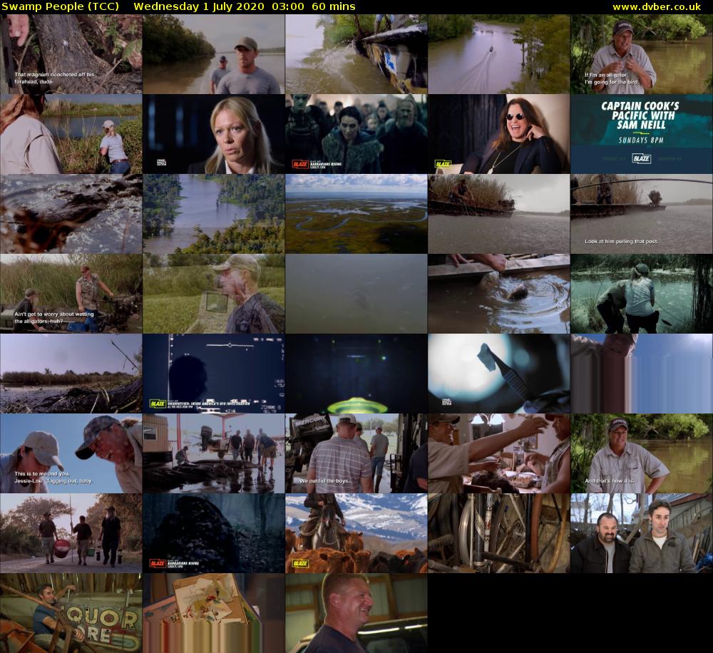Swamp People (TCC) Wednesday 1 July 2020 03:00 - 04:00