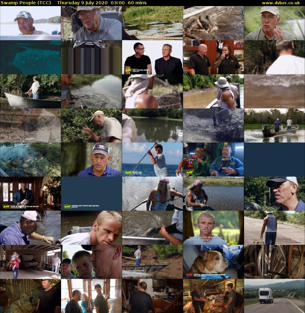 Swamp People (TCC) Thursday 9 July 2020 03:00 - 04:00