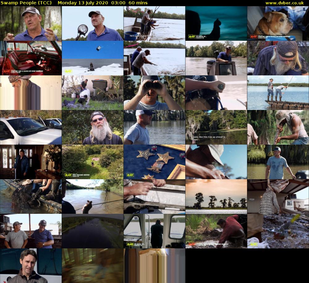 Swamp People (TCC) Monday 13 July 2020 03:00 - 04:00