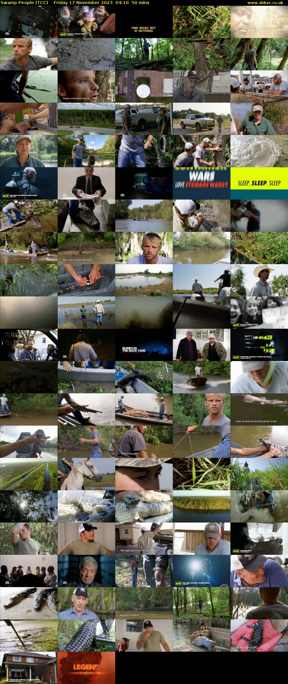 Swamp People (TCC) Friday 17 November 2023 04:10 - 05:00