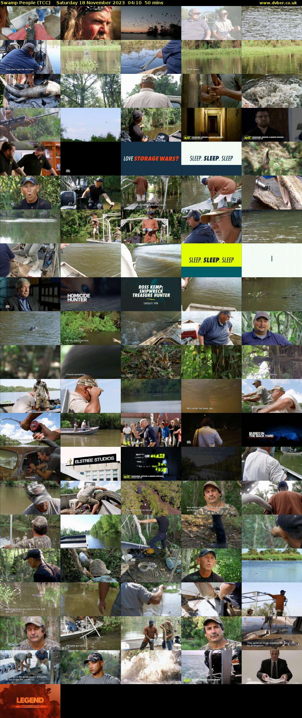 Swamp People (TCC) Saturday 18 November 2023 04:10 - 05:00
