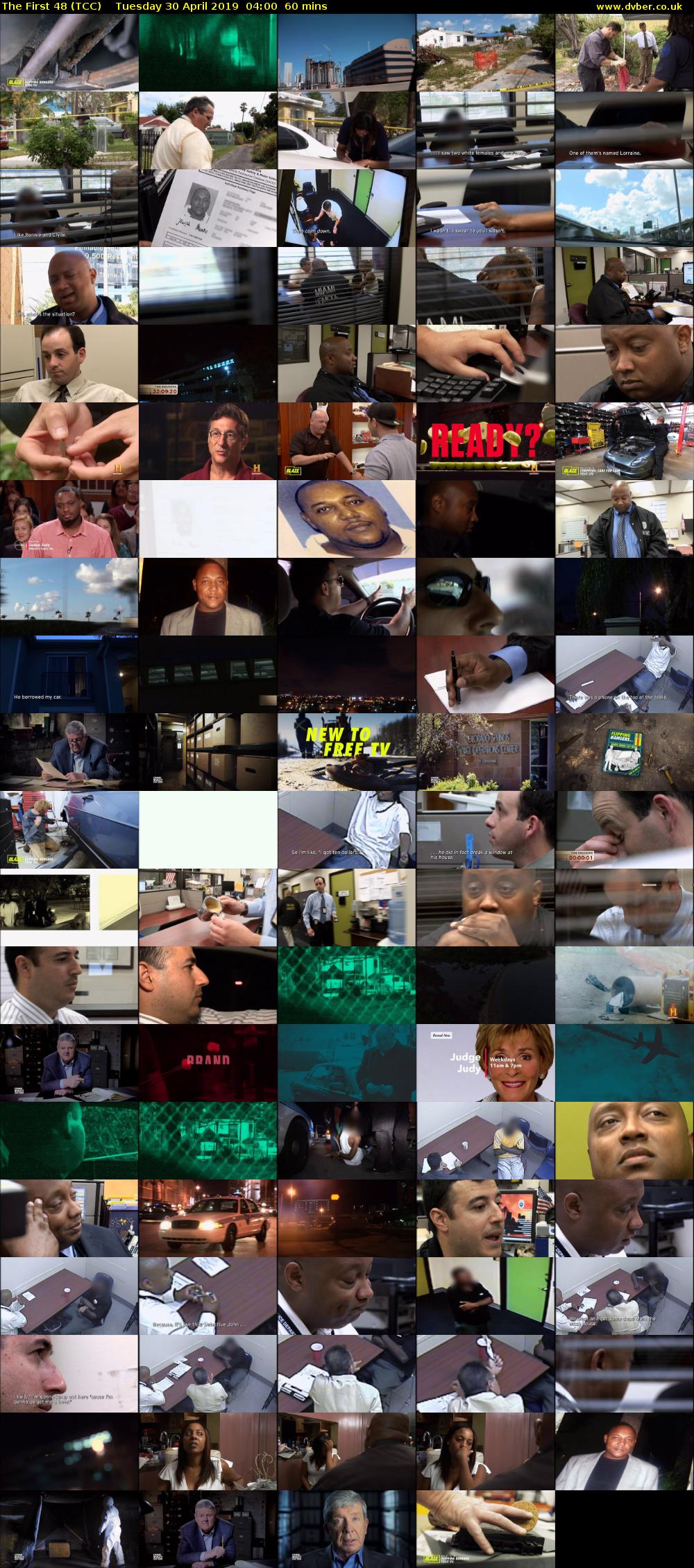 The First 48 (TCC) Tuesday 30 April 2019 04:00 - 05:00