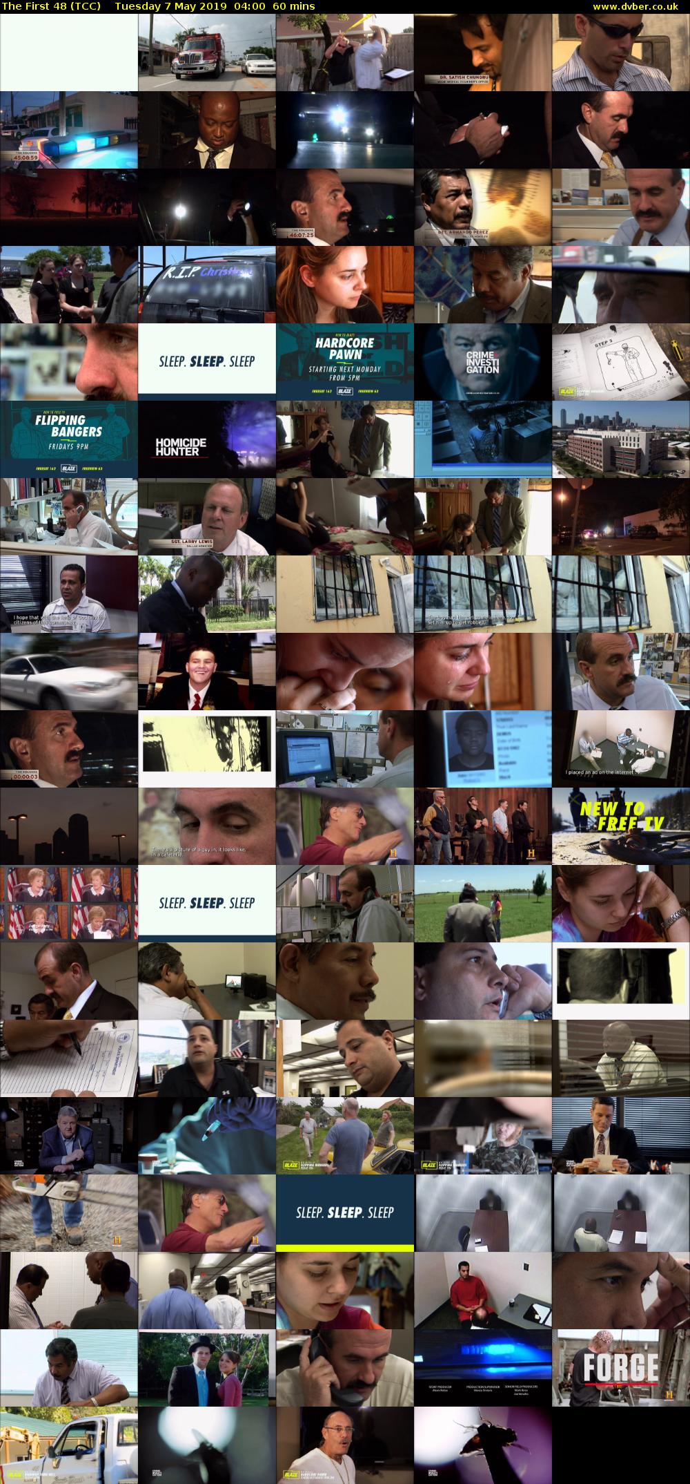 The First 48 (TCC) Tuesday 7 May 2019 04:00 - 05:00