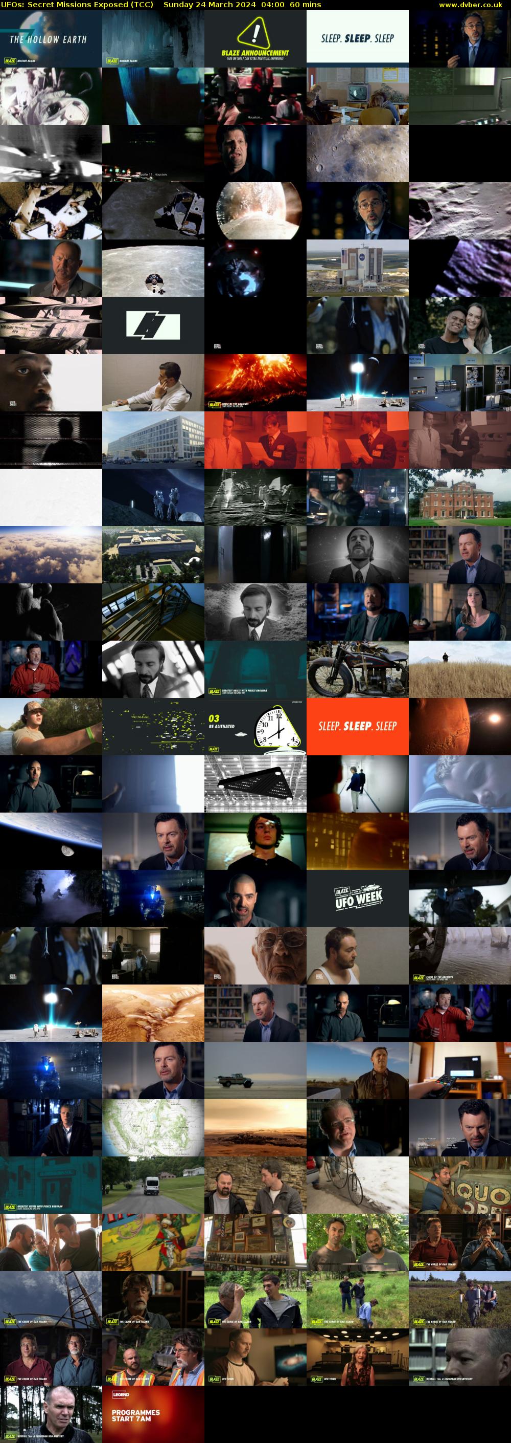 UFOs: Secret Missions Exposed (TCC) Sunday 24 March 2024 04:00 - 05:00