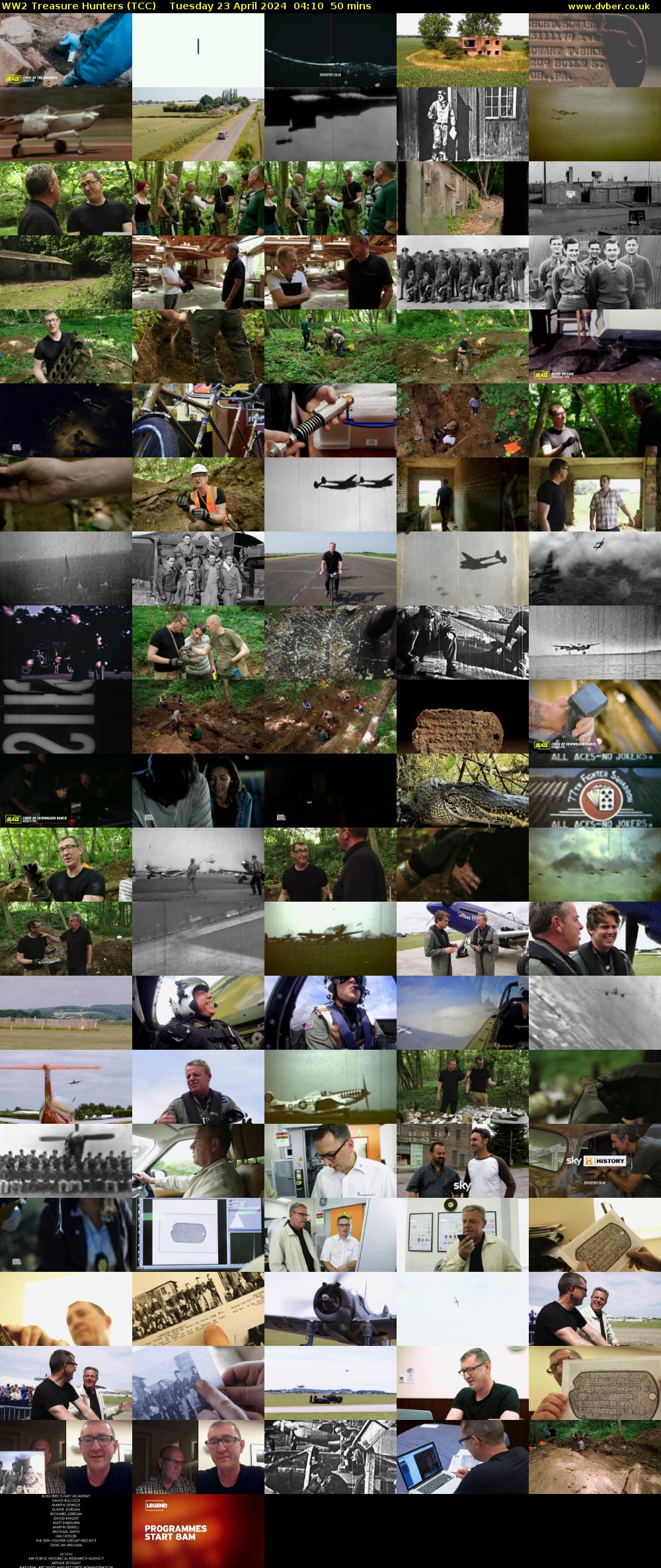 WW2 Treasure Hunters (TCC) Tuesday 23 April 2024 04:10 - 05:00