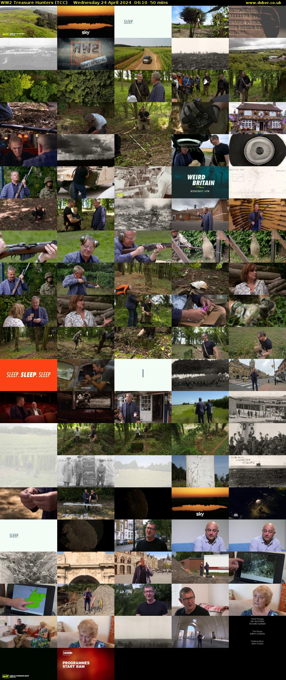 WW2 Treasure Hunters (TCC) Wednesday 24 April 2024 04:10 - 05:00