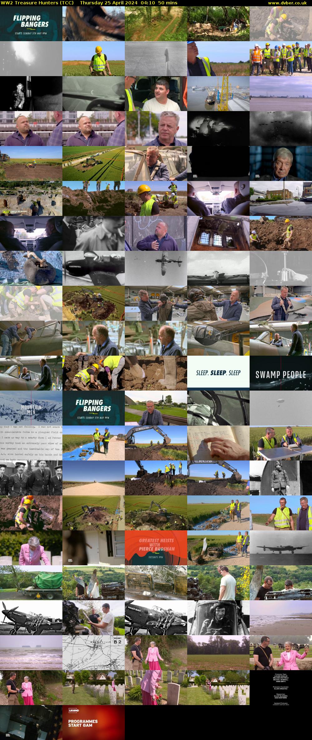 WW2 Treasure Hunters (TCC) Thursday 25 April 2024 04:10 - 05:00