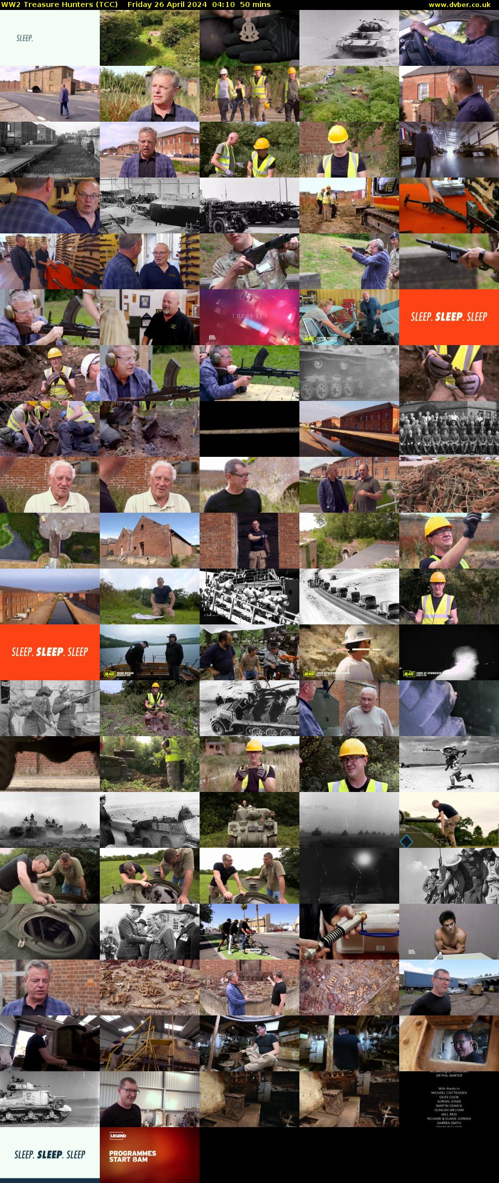 WW2 Treasure Hunters (TCC) Friday 26 April 2024 04:10 - 05:00