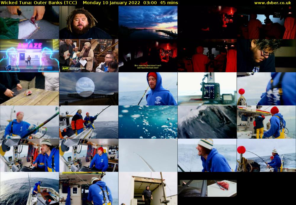 Wicked Tuna: Outer Banks (TCC) Monday 10 January 2022 03:00 - 03:45