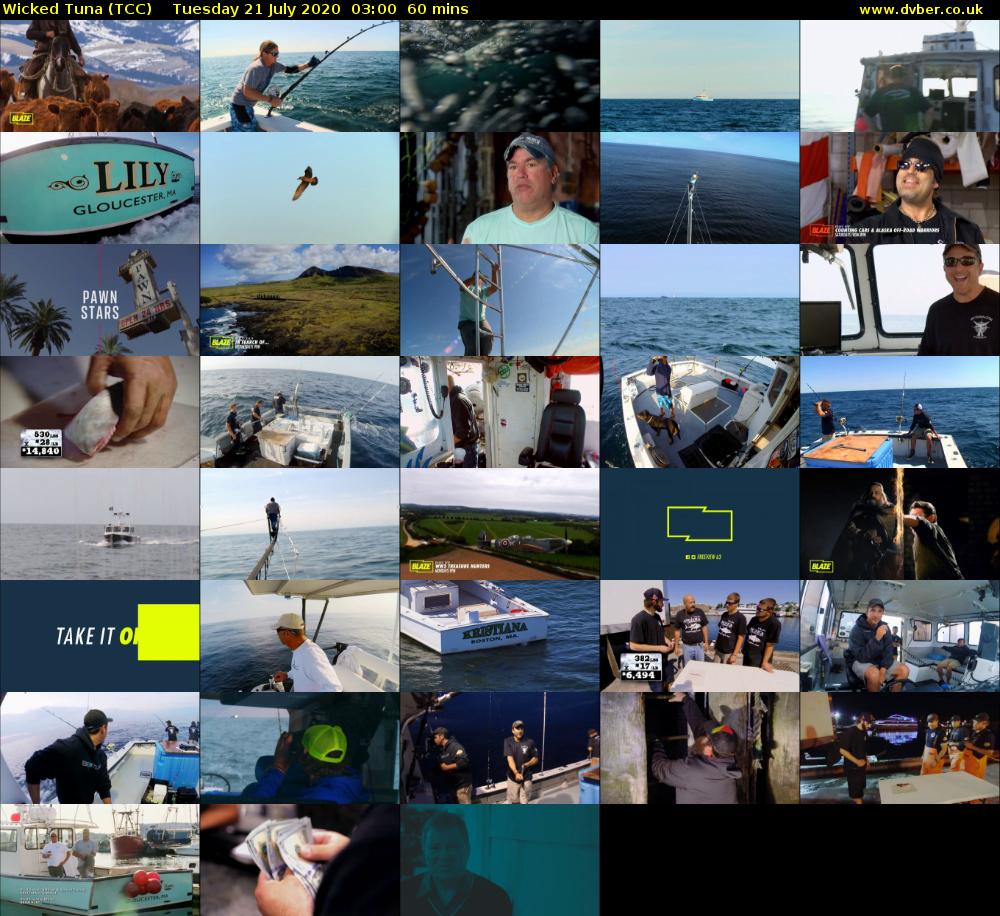 Wicked Tuna (TCC) Tuesday 21 July 2020 03:00 - 04:00