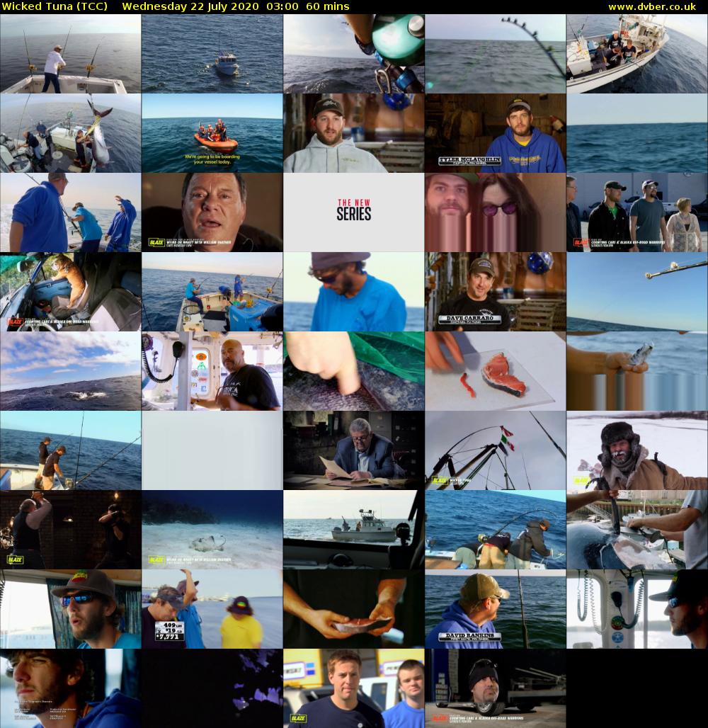 Wicked Tuna (TCC) Wednesday 22 July 2020 03:00 - 04:00