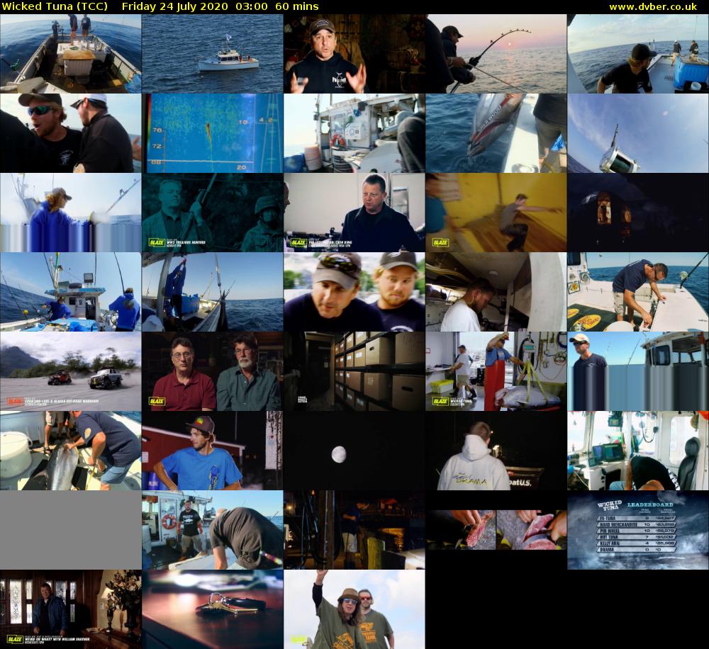 Wicked Tuna (TCC) Friday 24 July 2020 03:00 - 04:00