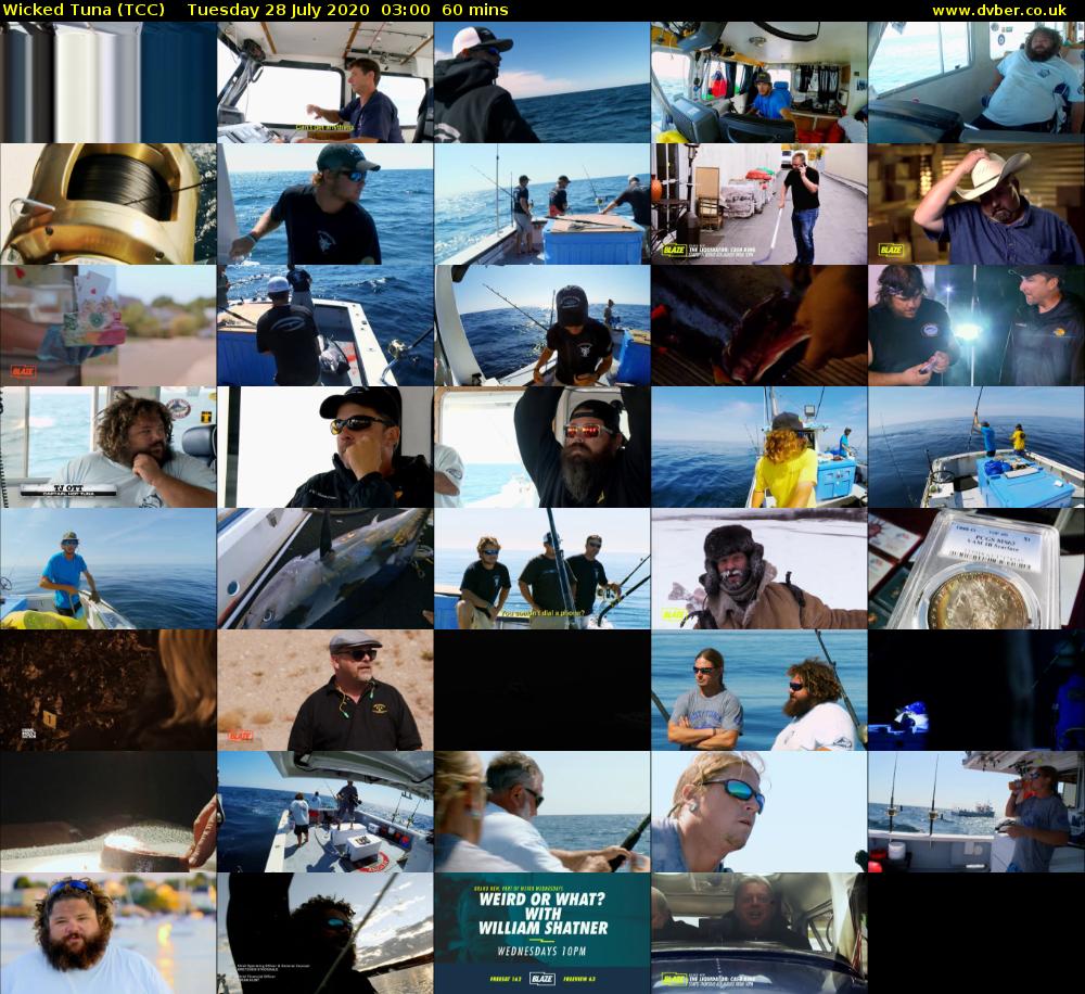 Wicked Tuna (TCC) Tuesday 28 July 2020 03:00 - 04:00