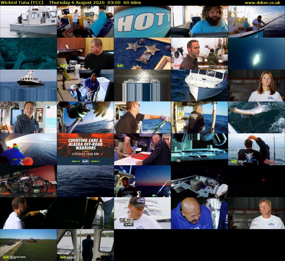 Wicked Tuna (TCC) Thursday 6 August 2020 03:00 - 04:00