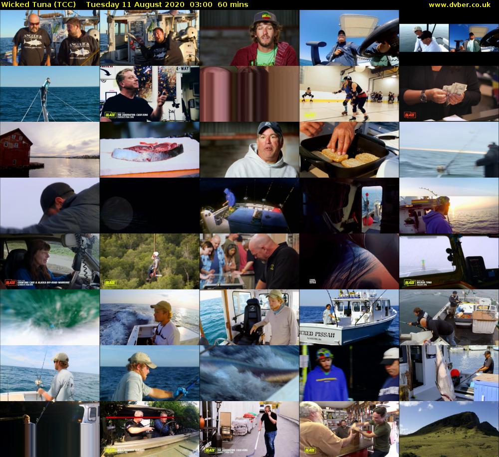 Wicked Tuna (TCC) Tuesday 11 August 2020 03:00 - 04:00
