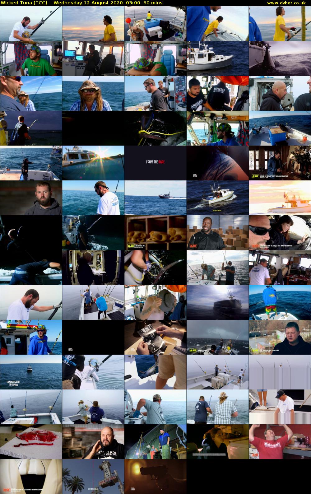 Wicked Tuna (TCC) Wednesday 12 August 2020 03:00 - 04:00