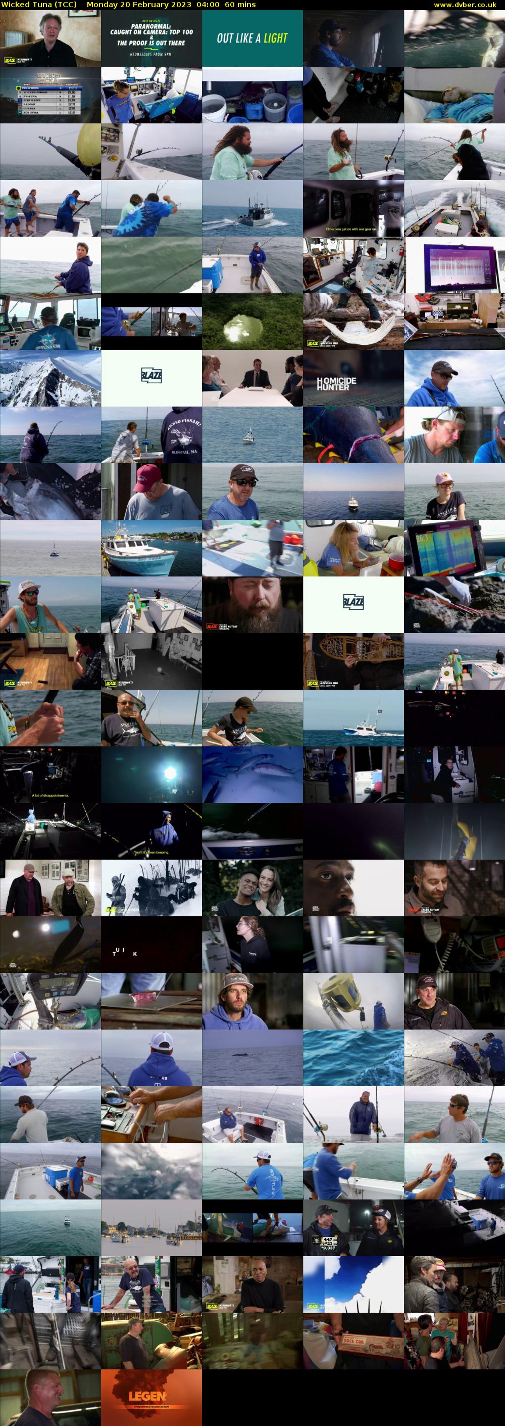 Wicked Tuna (TCC) Monday 20 February 2023 04:00 - 05:00