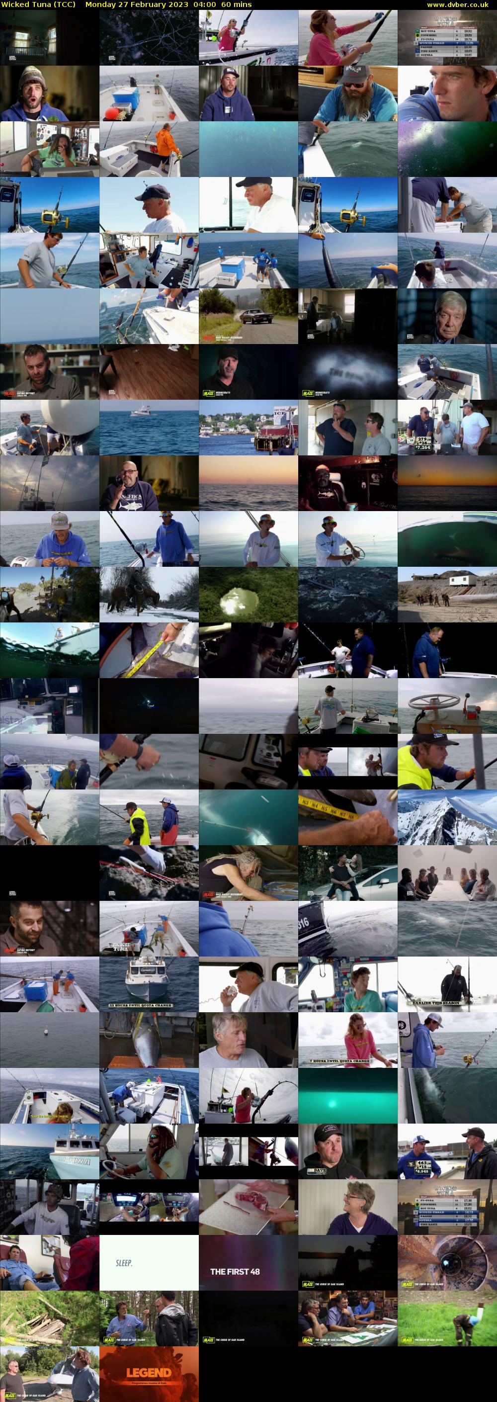 Wicked Tuna (TCC) Monday 27 February 2023 04:00 - 05:00