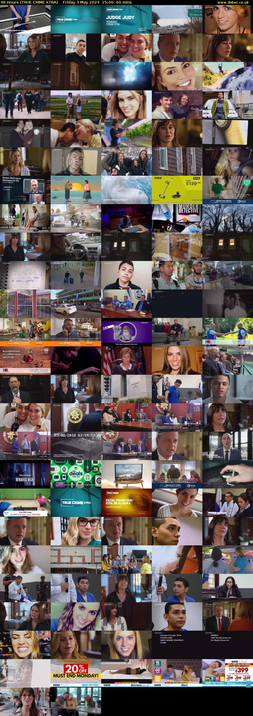 48 Hours (TRUE CRIME XTRA) Friday 3 May 2024 15:00 - 16:00