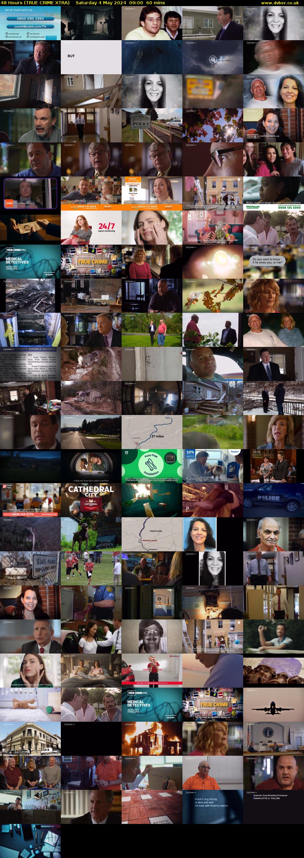 48 Hours (TRUE CRIME XTRA) Saturday 4 May 2024 09:00 - 10:00