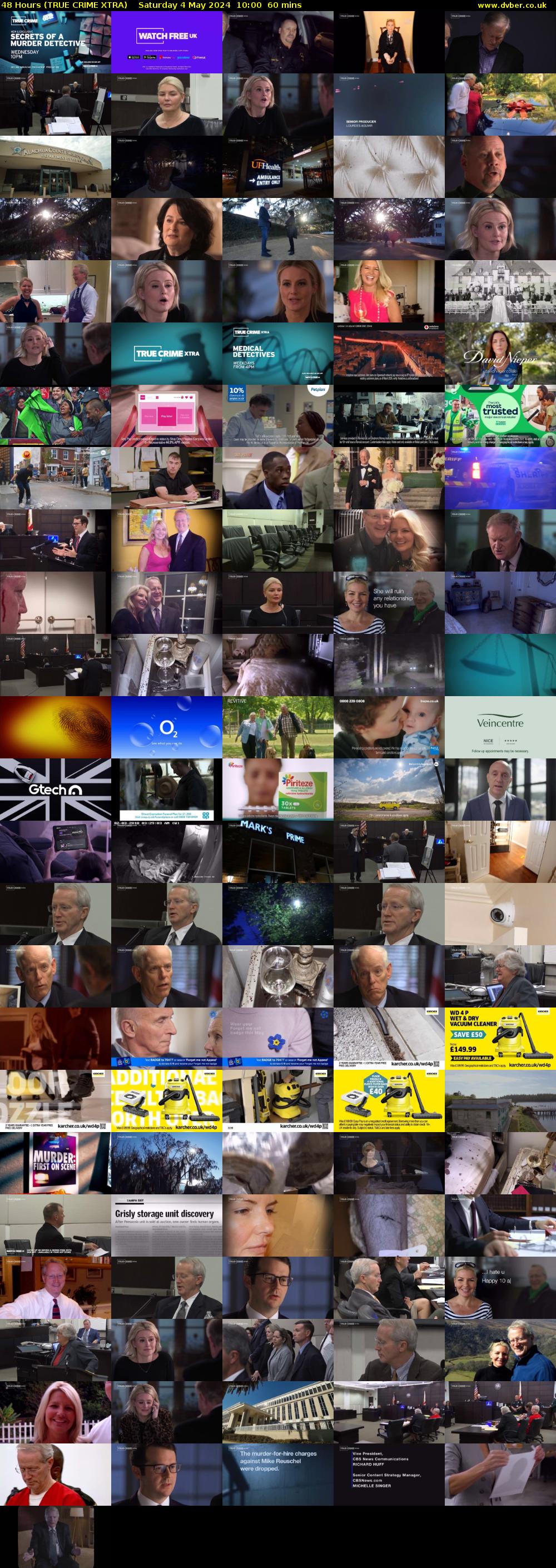 48 Hours (TRUE CRIME XTRA) Saturday 4 May 2024 10:00 - 11:00
