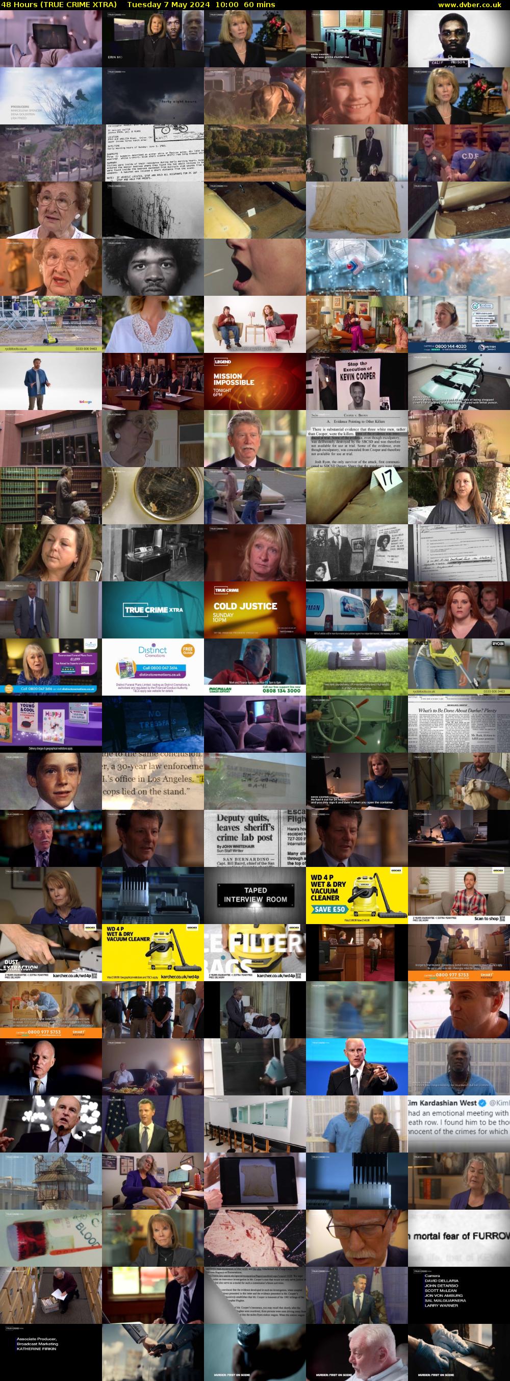 48 Hours (TRUE CRIME XTRA) Tuesday 7 May 2024 10:00 - 11:00
