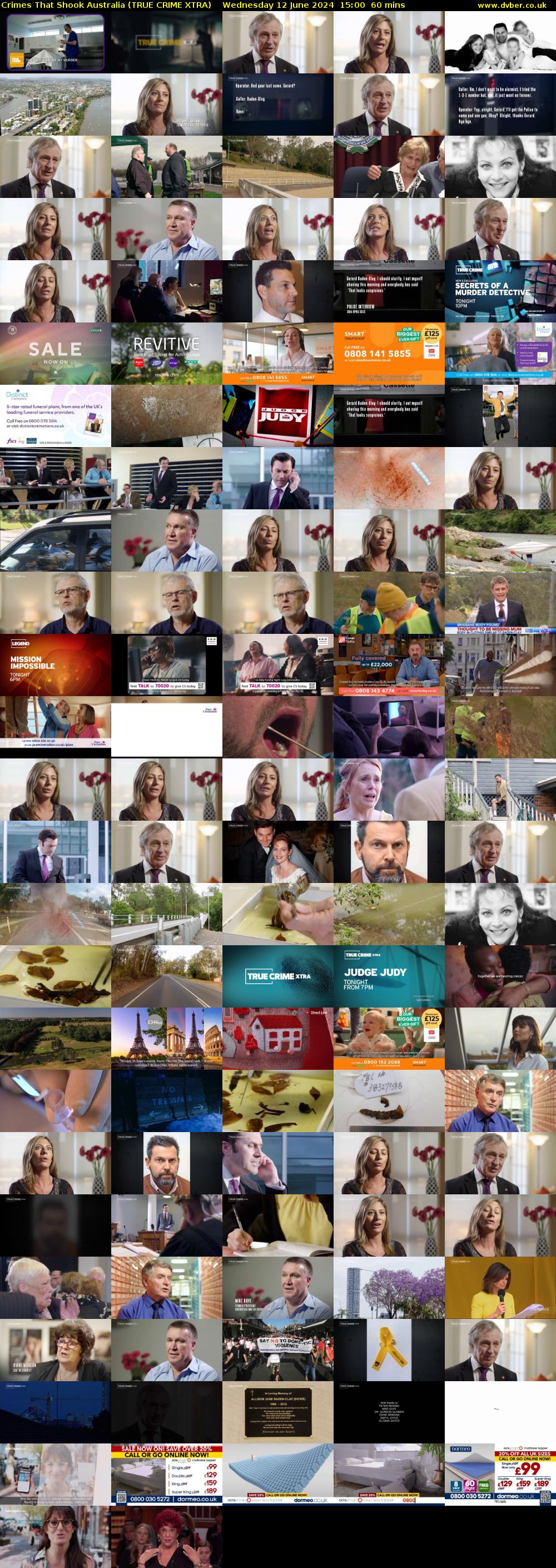 Crimes That Shook Australia (TRUE CRIME XTRA) Wednesday 12 June 2024 15:00 - 16:00