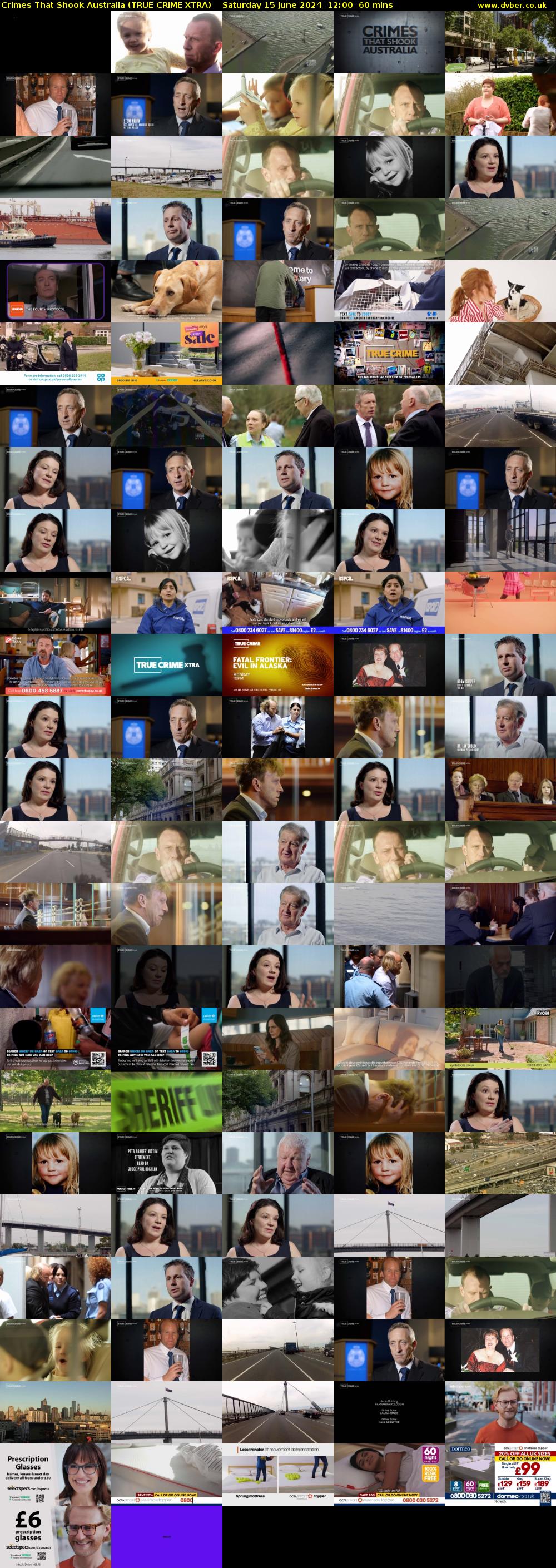 Crimes That Shook Australia (TRUE CRIME XTRA) Saturday 15 June 2024 12:00 - 13:00