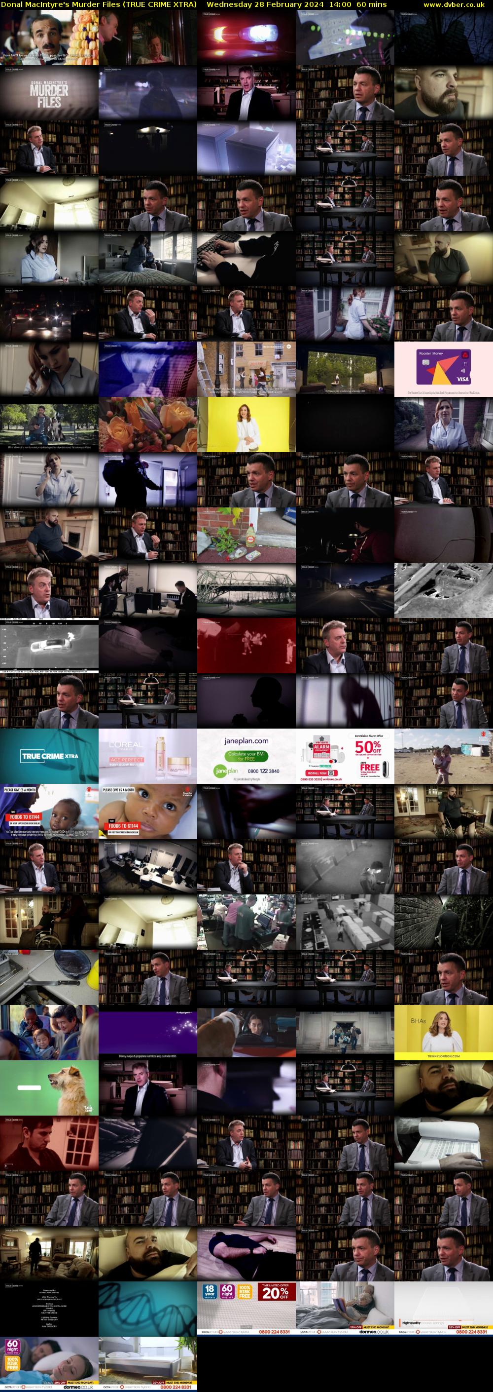 Donal MacIntyre's Murder Files (TRUE CRIME XTRA) Wednesday 28 February 2024 14:00 - 15:00