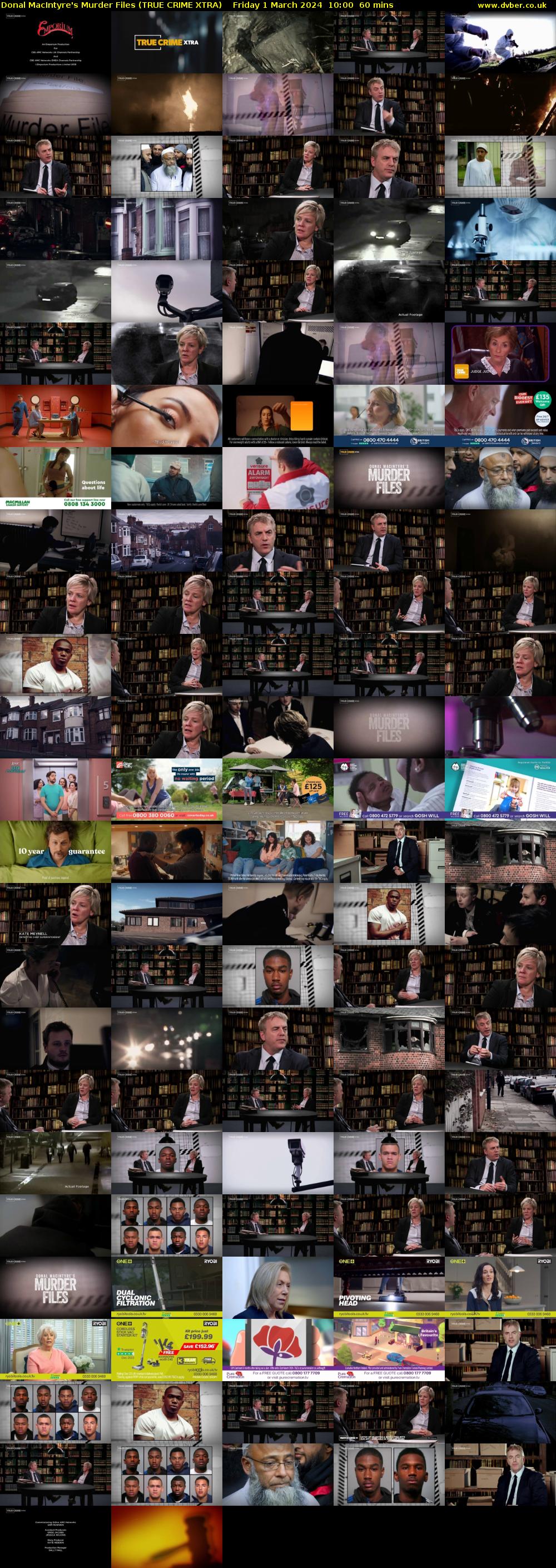 Donal MacIntyre's Murder Files (TRUE CRIME XTRA) Friday 1 March 2024 10:00 - 11:00