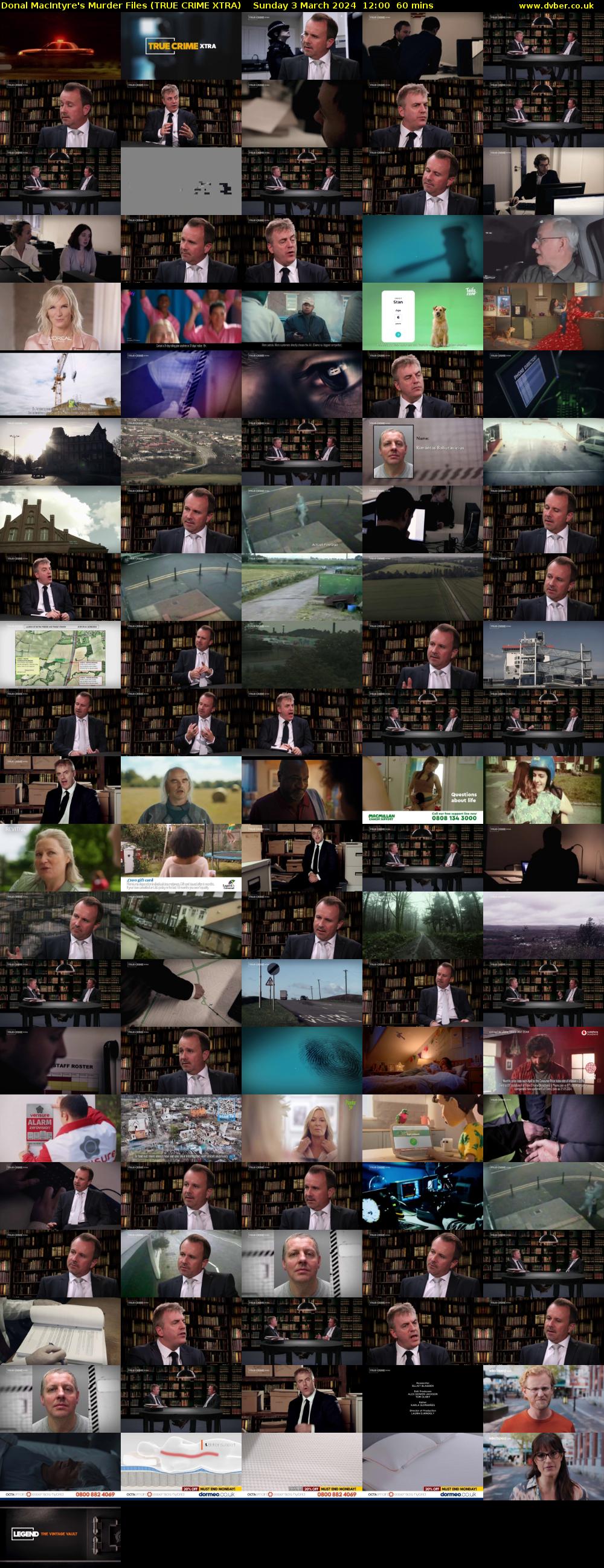 Donal MacIntyre's Murder Files (TRUE CRIME XTRA) Sunday 3 March 2024 12:00 - 13:00