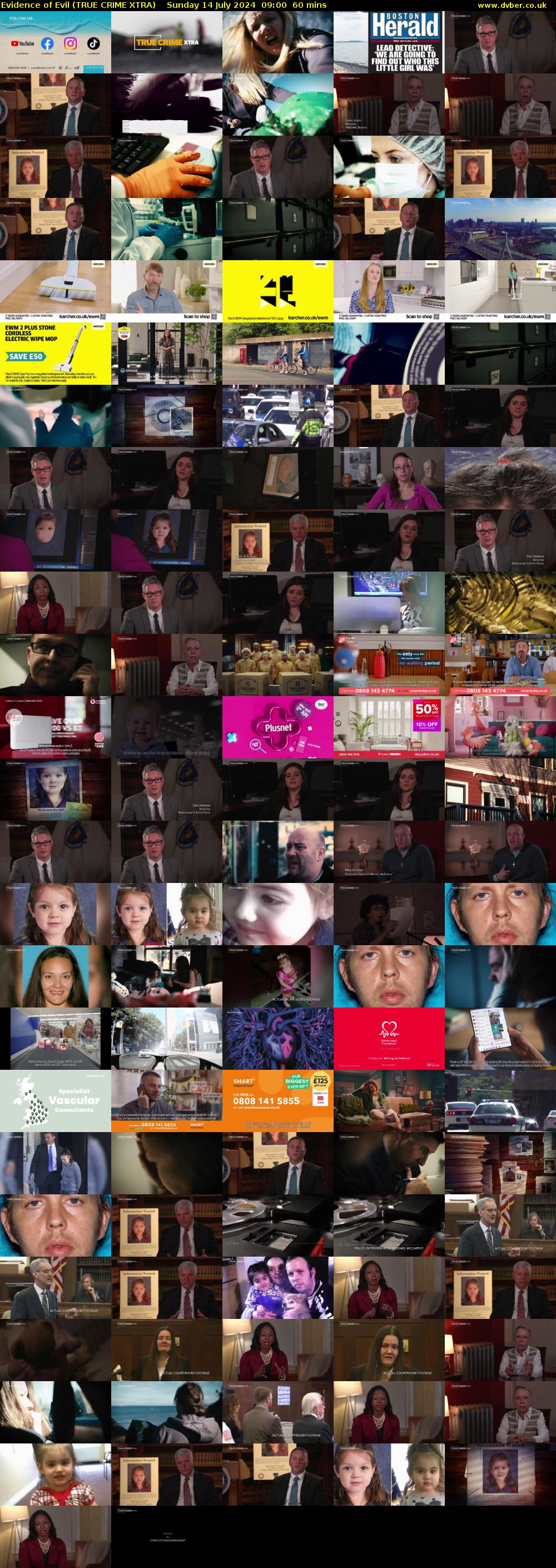 Evidence of Evil (TRUE CRIME XTRA) Sunday 14 July 2024 09:00 - 10:00
