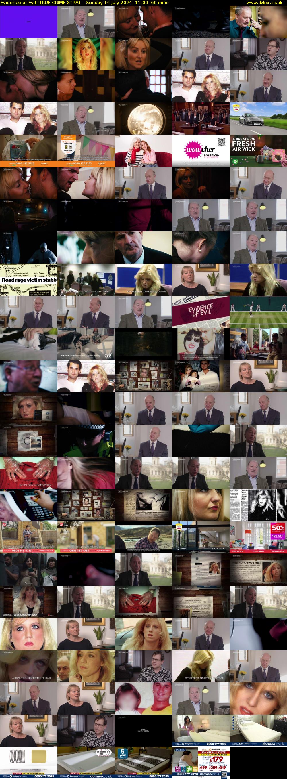 Evidence of Evil (TRUE CRIME XTRA) Sunday 14 July 2024 11:00 - 12:00