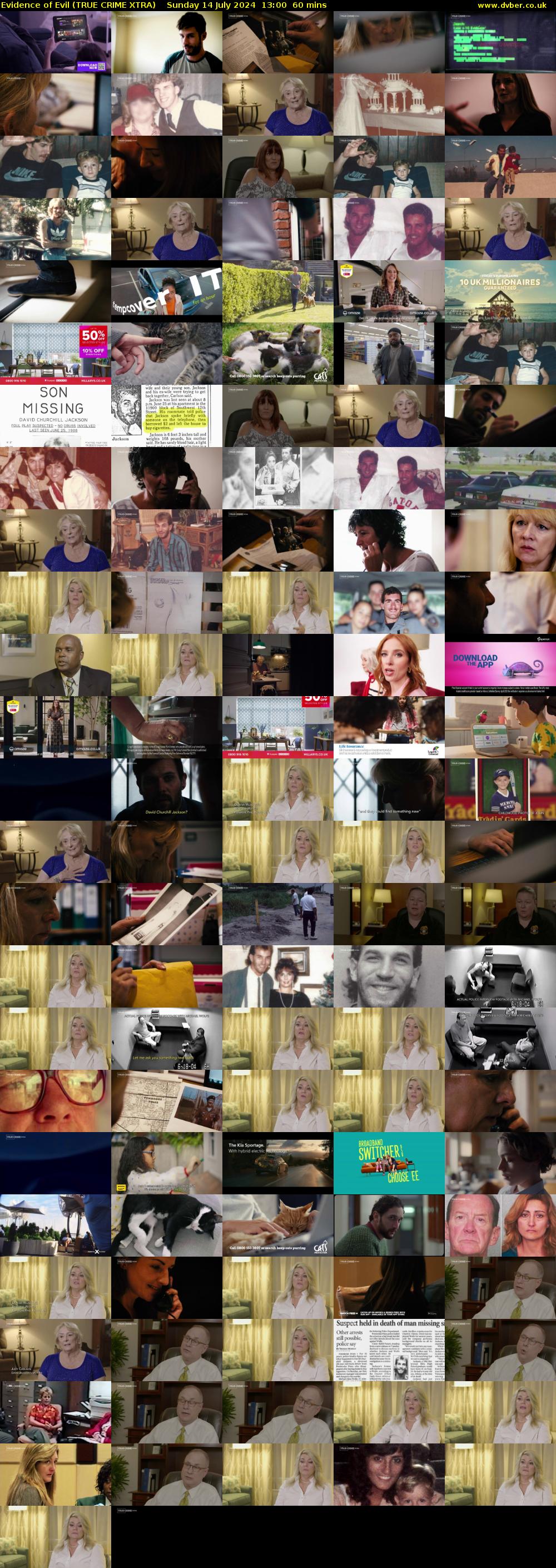 Evidence of Evil (TRUE CRIME XTRA) Sunday 14 July 2024 13:00 - 14:00